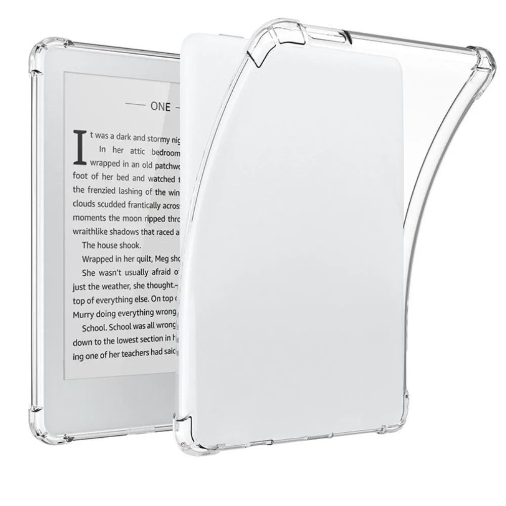 Anti-fall 7.8 Inch E-Reader Case Wear Resistant Shockproof Protective Cover Transparent TPU Clear Back Shell for MeeBook M8/M8C