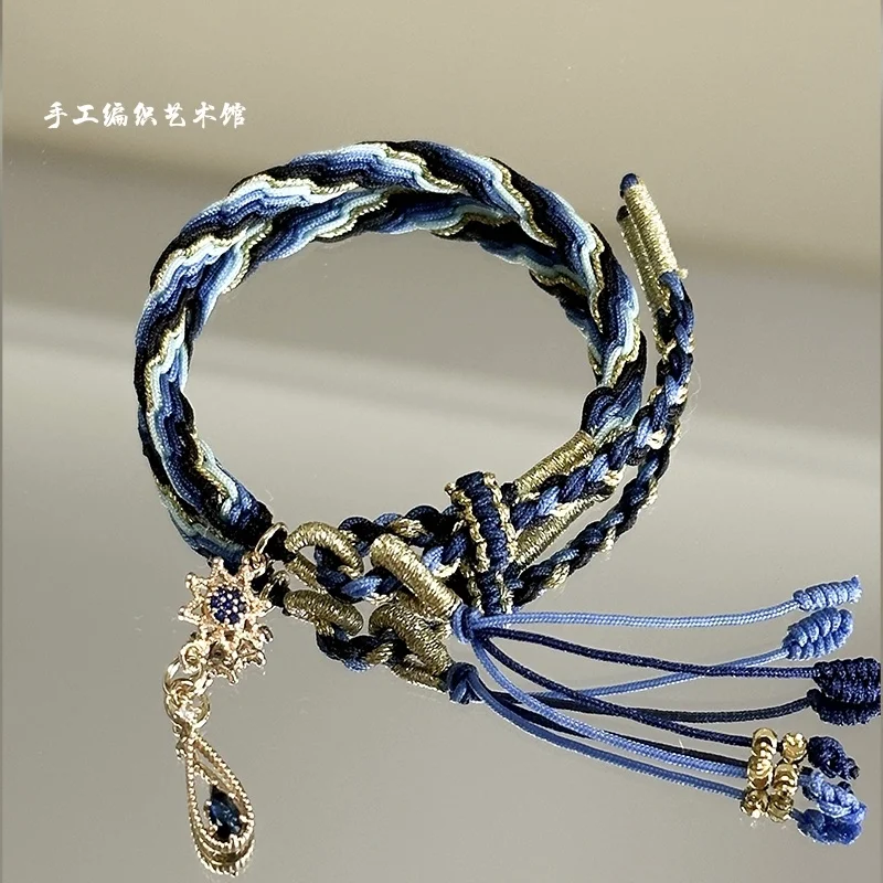 Wanderer samsara hand rope skirmishers derived peripheral impression concept woven bracelet original God DIY finished product