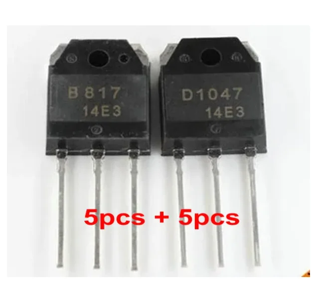 1 пара = 2SB778 2SD998 (1 шт. 2SB778 + 1 шт. 2SD998) (1 шт. 2SD1047 + 1 шт. 2SB817) TO3P Оригинальная разборка, новая