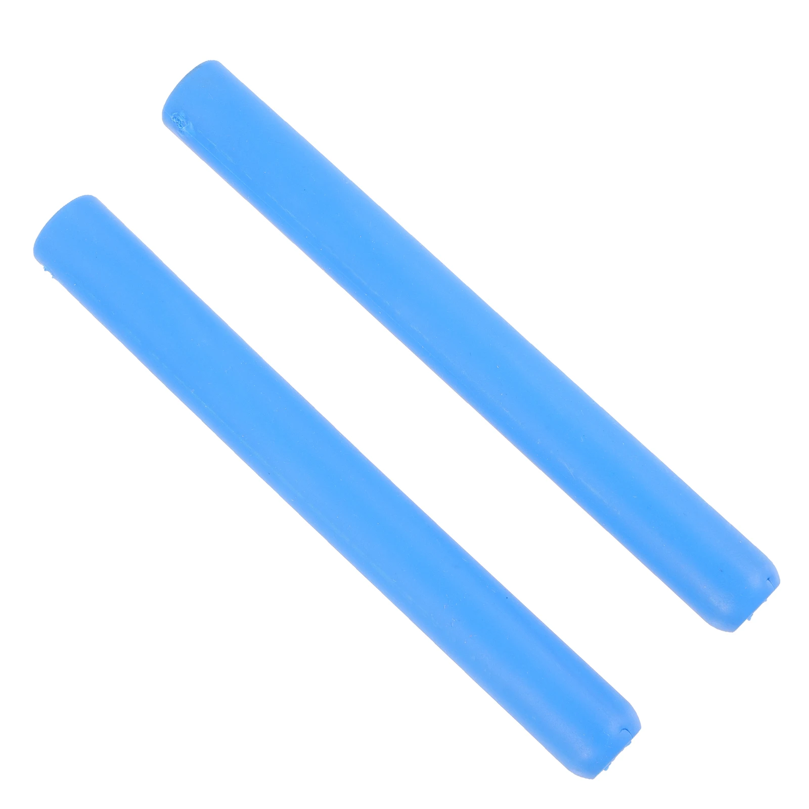

2Pcs Drumstick Covers Silicone Non-slip Lightweight Mute Beginner Practice Fits Drumsticks Protective Head Cover