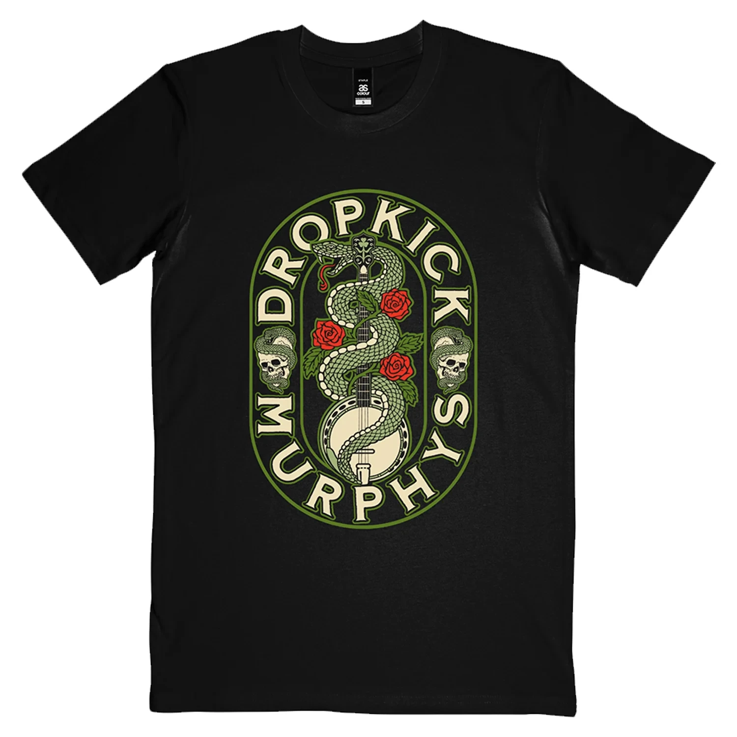 2026 Dropkick Murphys Signed And Sealed Pattern Printed T-shirt 100% Cotton Unisex Summer New Classic Retro Band T-shirt