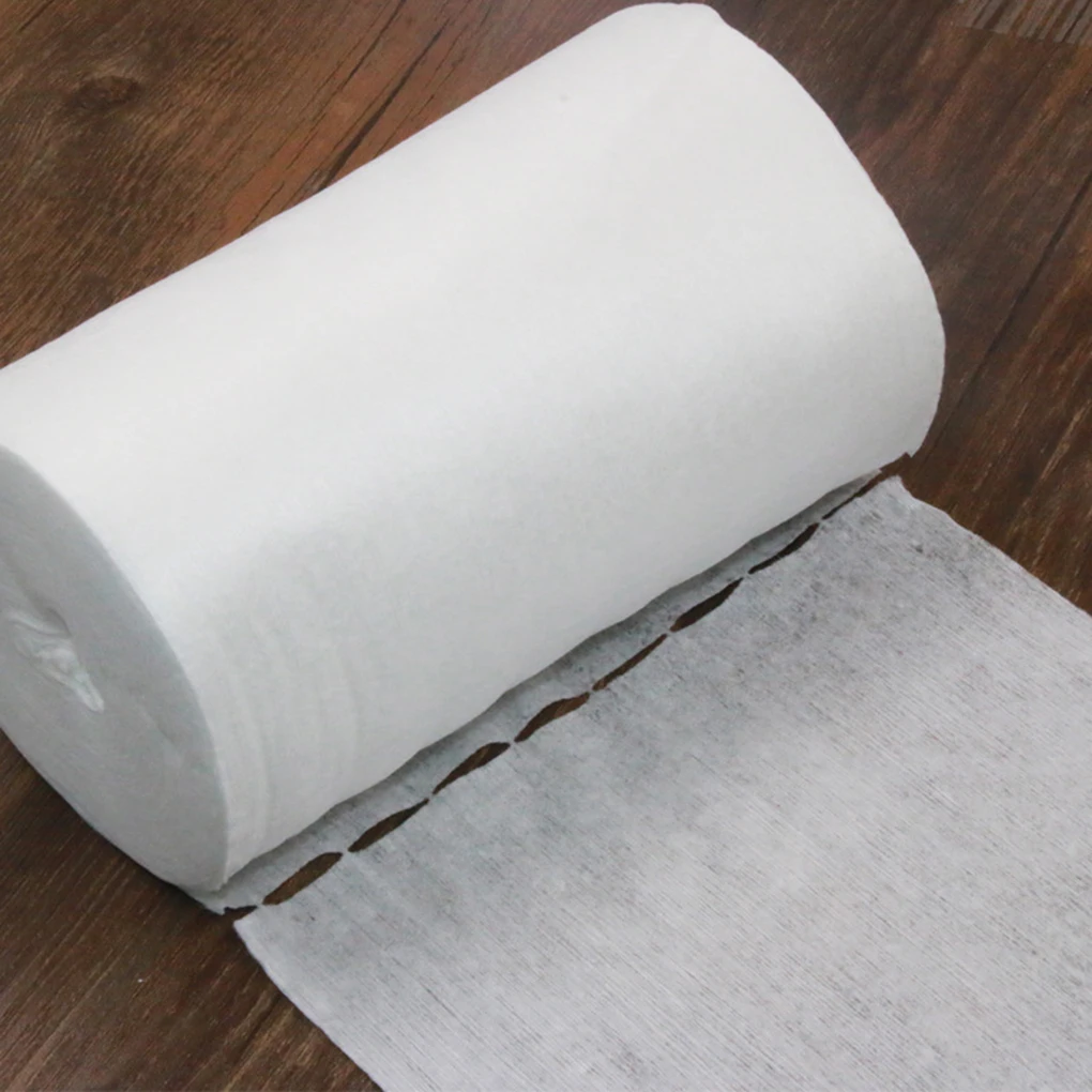 100 ورقة من بطانات الحفاض ذات الاستخدام الواحد، ملحقات تغليف القماش البيضاء لمرة واحدة للأولاد والبنات، حفاضات داخلية #2