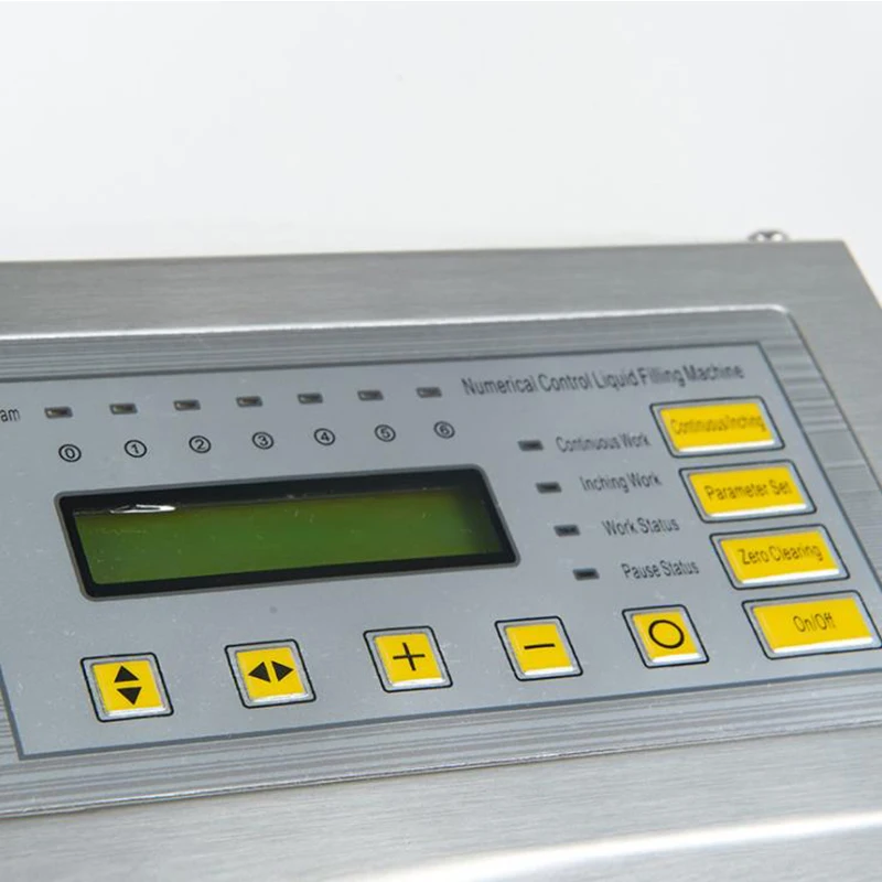デジタル制御付きの小さなボトル型充填機,110v/220v,ミルクジュース用