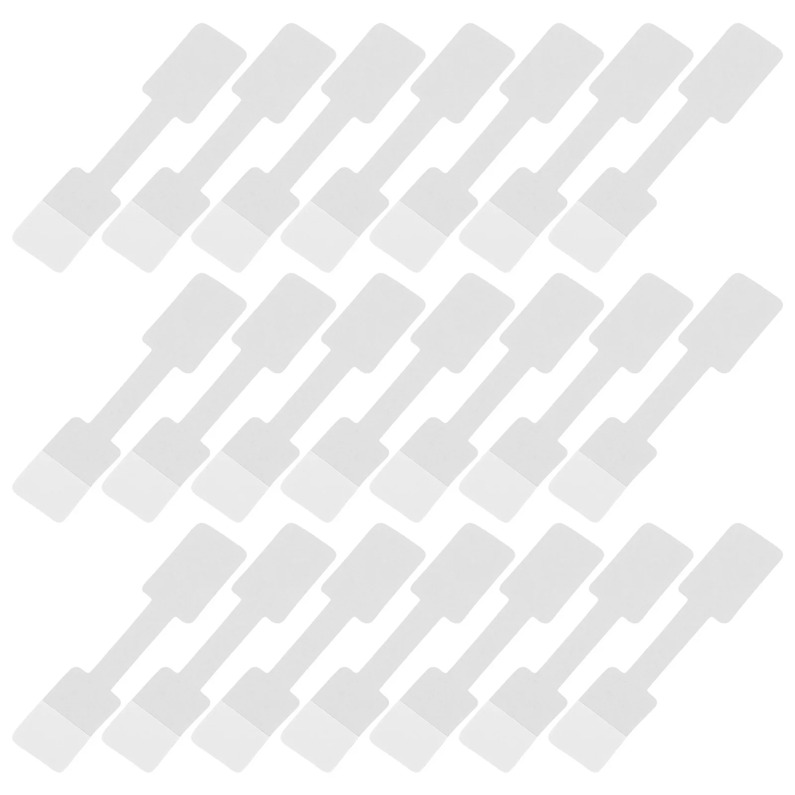 100Pcs Jewelry Price Label Stickers Blank Self Adhesive Tags for Rings Necklaces Bracelets Convenient Handwriting Price Labels