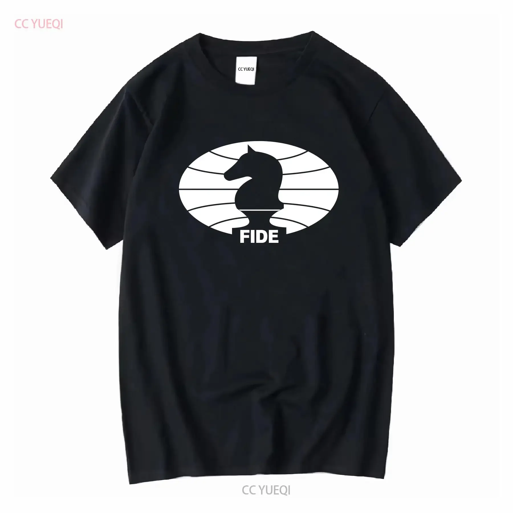 

FIDE International Chess Federation T shirt long or short sleeves vintage Washed fashion Unisex designer clothes Stretched Soft
