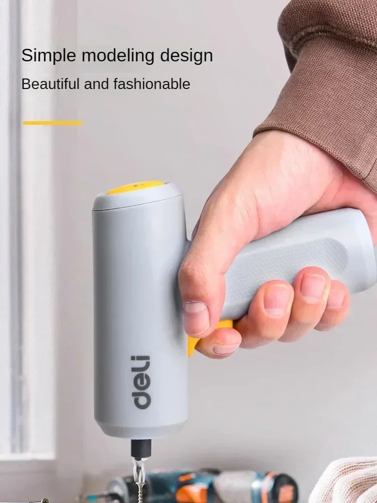 Professional Electric Screwdriver Set with Rechargeable Battery and Mini Size for Household