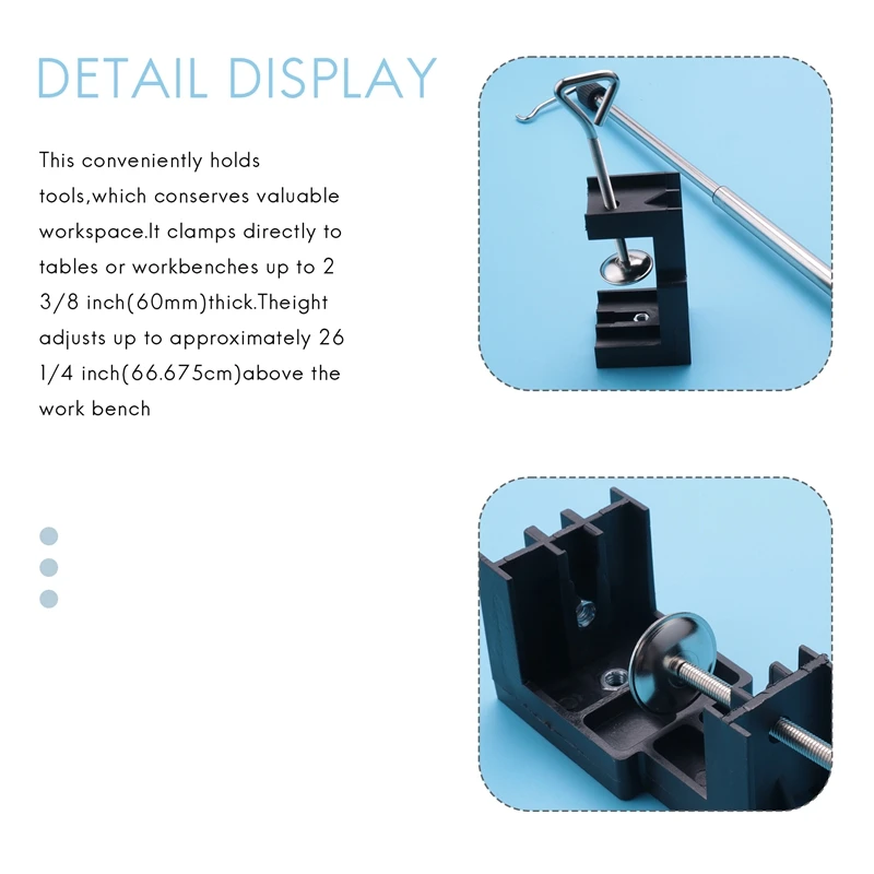Multifunction 1Pc Electric Mini Drill Stand Flex Shaft Holder Hanger With Stand Clamp Rotary Tool For Dremel Accessories