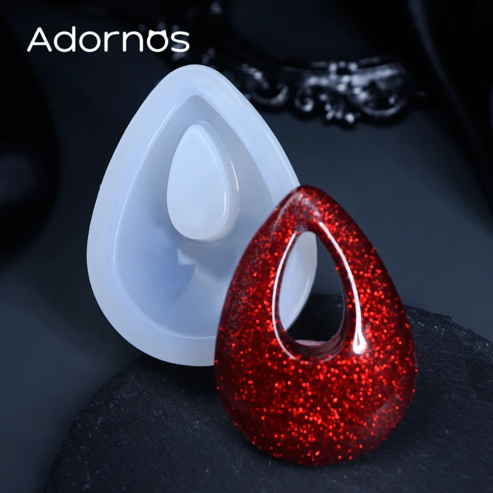 Капли воды, силиконовые формы из эпоксидной смолы, серьги «сделай сам», подвески, ювелирные изделия, полые формы капли воды, формы из смолы, изготовление брелоков