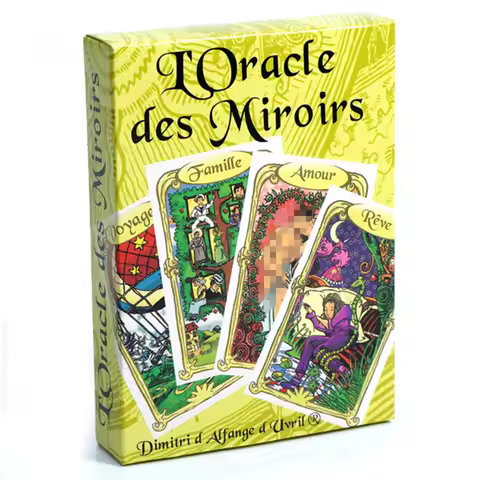 52 Pcs Oracle Cards Oracle Des Miroirs The Oracle Deck of Mirrors 10.4*7.3cm