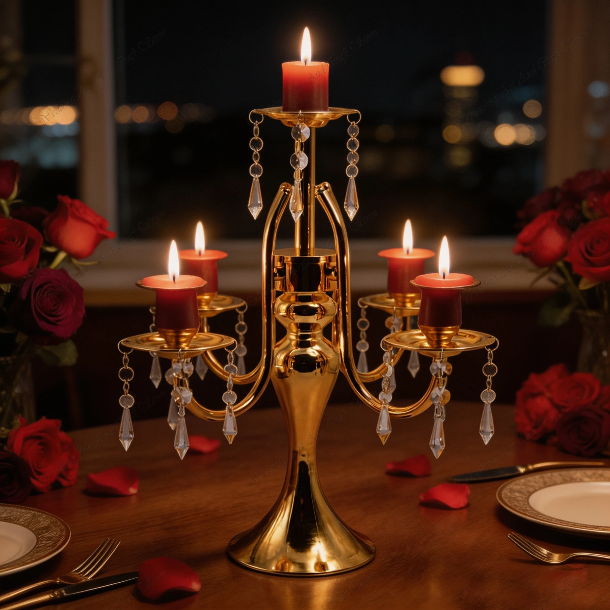 10pcs f30 46-75cm Luxury Metal Candelabra Candle Holders Lanterns Candlestick Holder for Wedding Party Home Decorations ivy1255