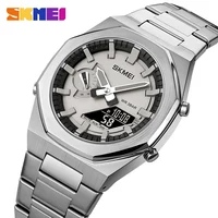 Relojes SKMEI 1816, reloj de cuarzo informal a la moda para negocios, reloj de pulsera resistente al agua con fecha ligera, reloj Masculino deportivo para hombre