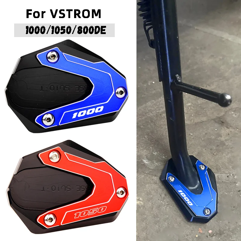 For Suzuki Vstrom 1000 1050 800DE DL1000 DL1050 XT VSTROM800DE VSTROM1000 VSTROM1050 Motorcycle Kickstand Side Stand Extension