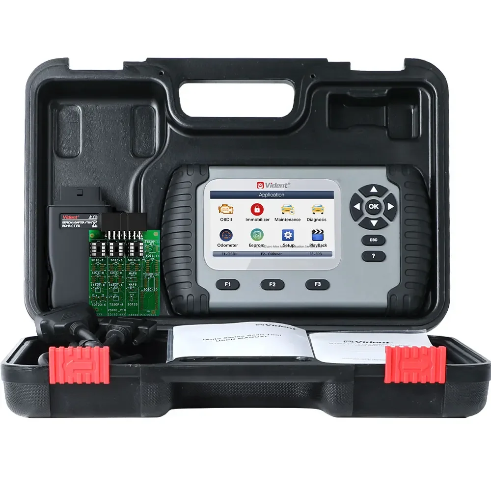 Vident iAuto702PRO MAX All System Automotive Diagnostic Tools OBD2 Scanner with 34+ Resets ECU Coding Car Diagnostic Machine