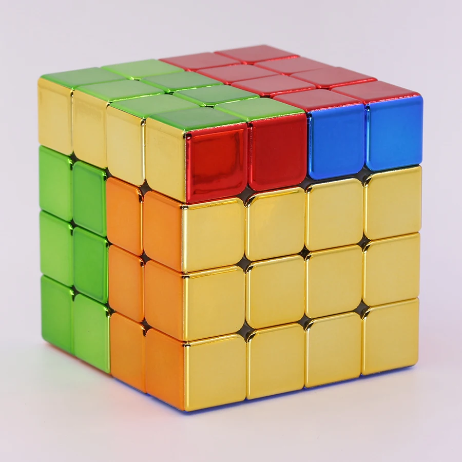 SengSo-Cube de Placage Magique de 4x4, 5x5, Puzzle de Barrage, ShengShou 4x4x4, 5x5x5, Jouets Intelligents Professionnels, Jeu de Galvanoplastie, 4x4