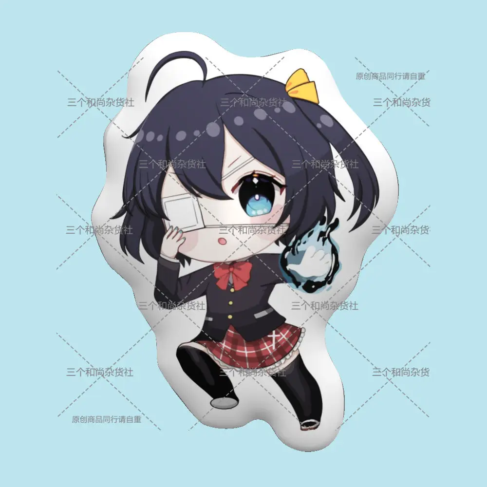 Love, Chunibyo & Other Delusions Takanashi Rikka Anime Puppet Kurzes Plüschkissen Cartoonfigur Nickerchenkissen Sofakissen Geschenk