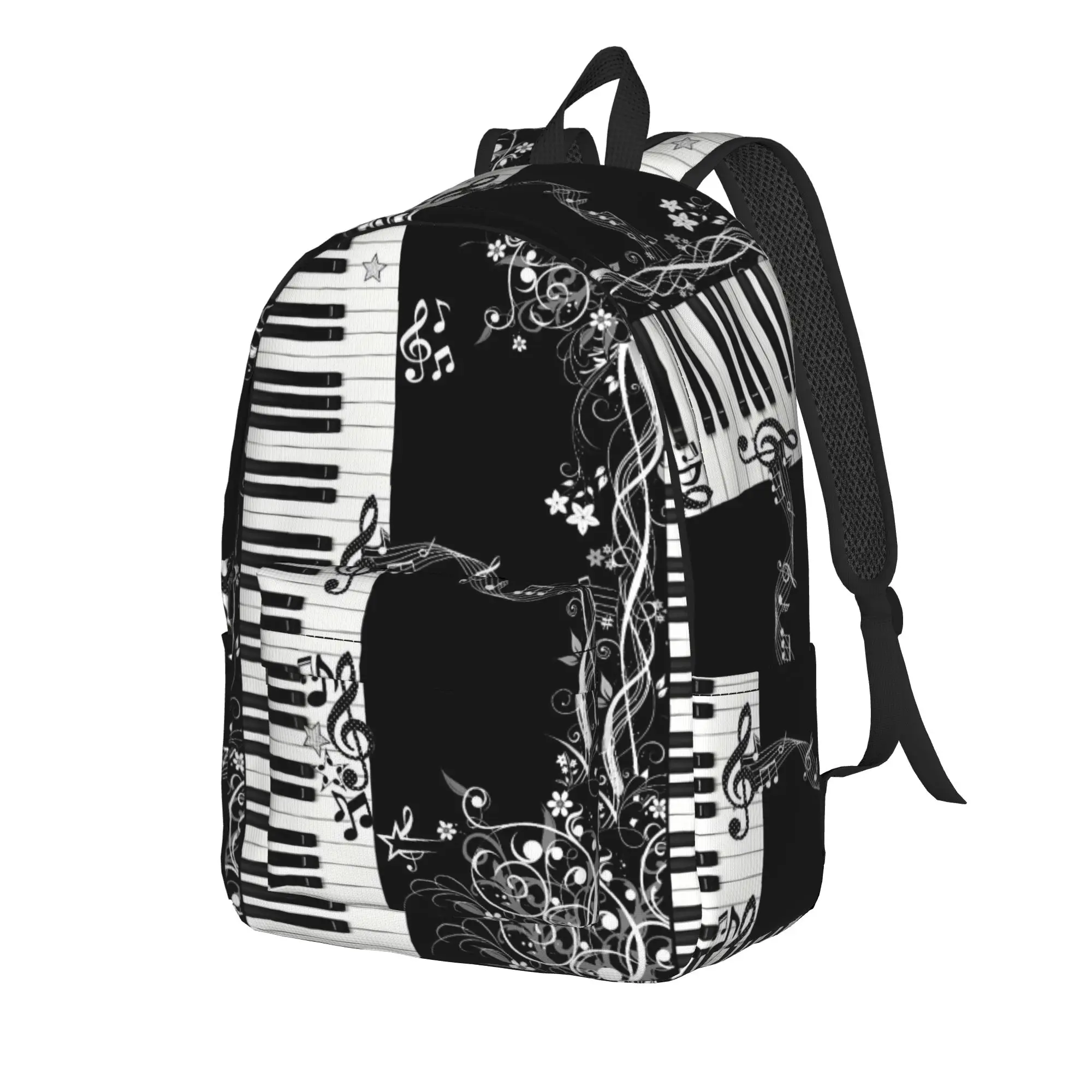 Personalized Piano Mochilas Mujer Polka Dot Print Backpack  Kawaii Backpacks Women Travel High School Bags High Quality Rucksack