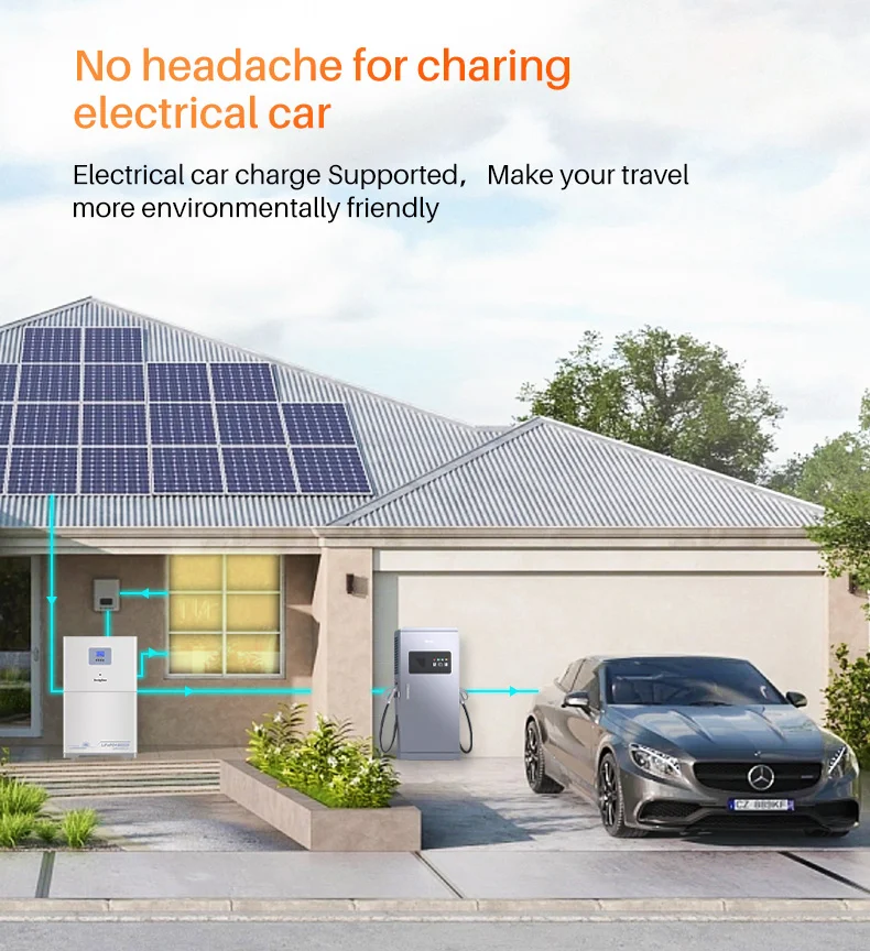 Techfine ESS LiFePO4 Battery 51.2V 100Ah All In One Energy Storage System With Hybrid Inverter And Lithium Battery