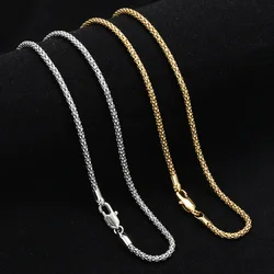 HECHENG,NEW Women Necklace Fashion Retro Punk Necklace 18K Gold Plated hemp rope Choker Necklace VL125