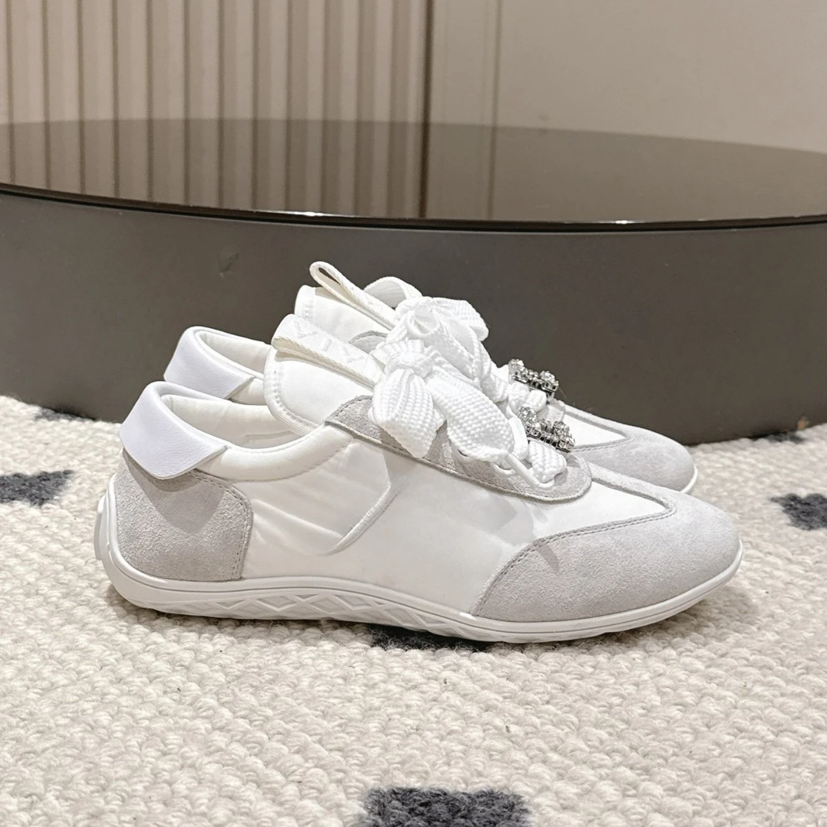 

Lightweight Comfortable Rubber Sole Ballet Flat Shoes Women's Summer Casual Breathable Wear-Resistant Low Heel round Toe