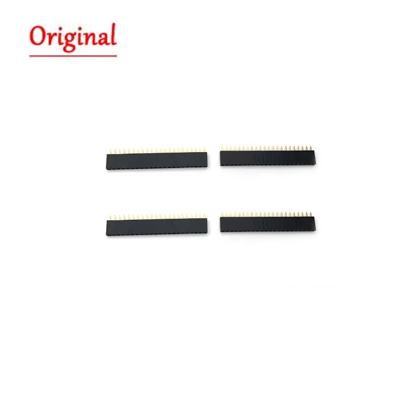 20pcs/lot Single row female 22pin spacing 2.54 mm row pin socket female seat 1*22P straight needle connector