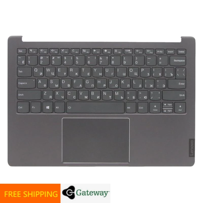 RU Russian Iron Gray Keyboard Upper Case Palmrest Shell Cover For Lenovo Ideapad S540 13 13IML 13API 13ARE 13ITL 5CB0Z27879