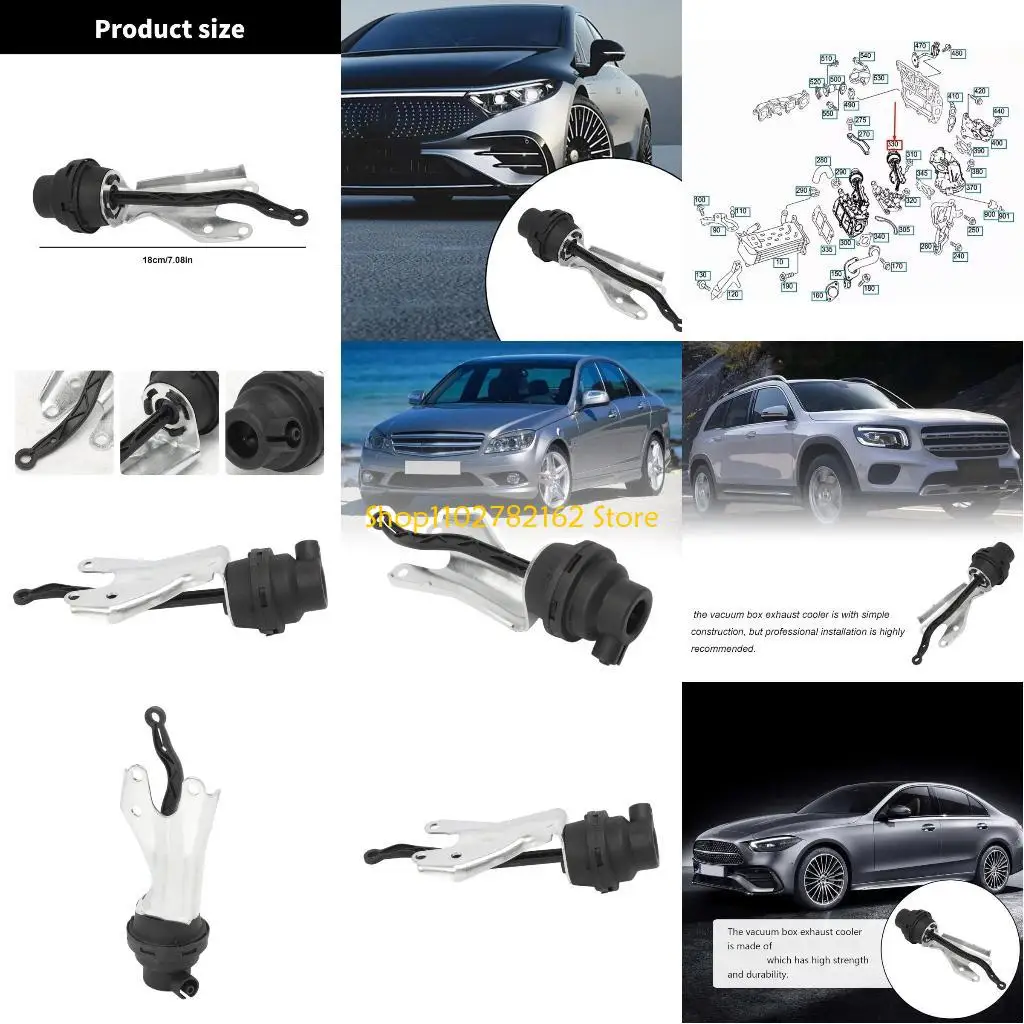 

547B Vacuum Box Exhaust Gas Coolers Bypass Valves Gas Coolers for W166 W176 W204