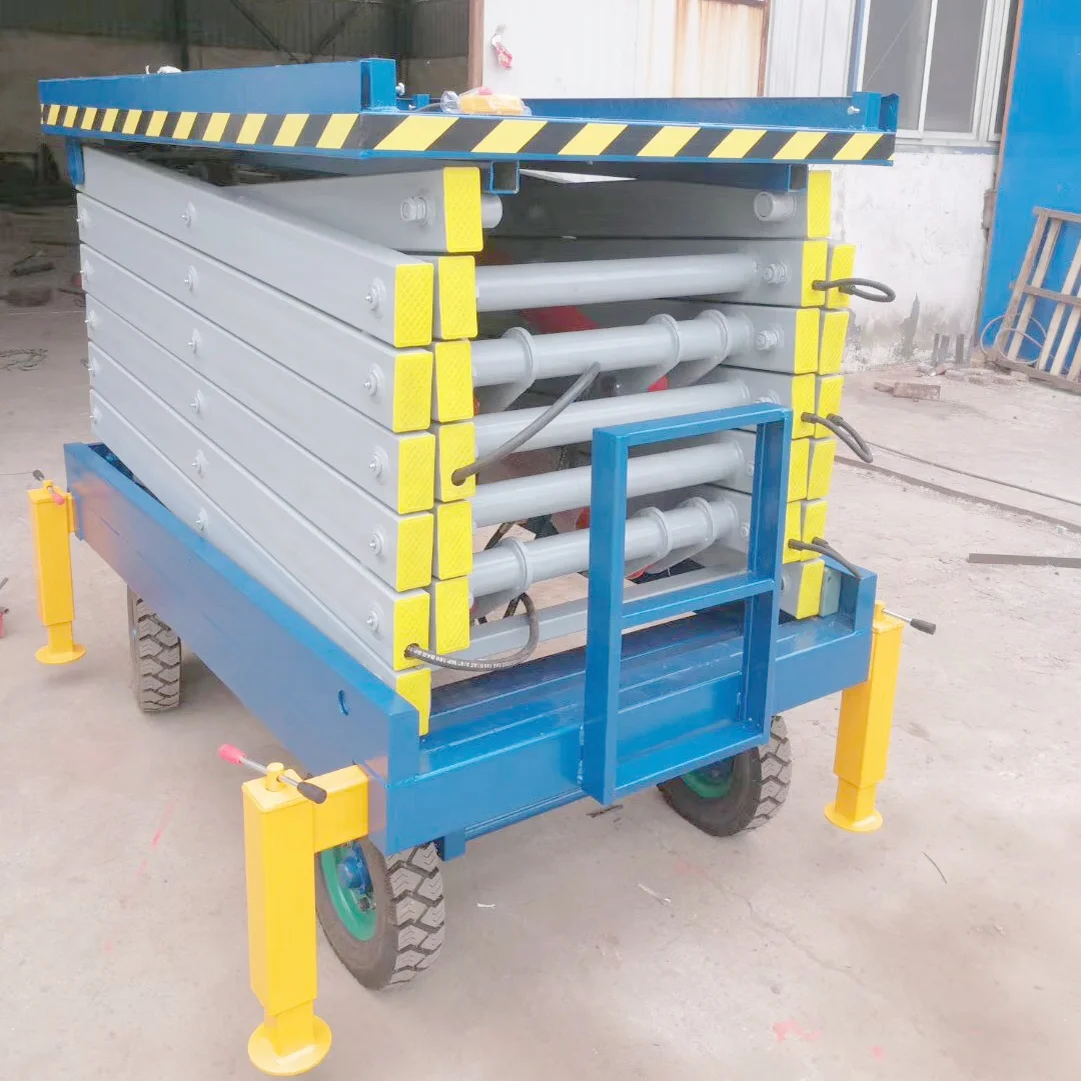 Heavy Capacity Lifting Electric Table Hydraulic Platform Scissor Lift Skylift for Sale Price