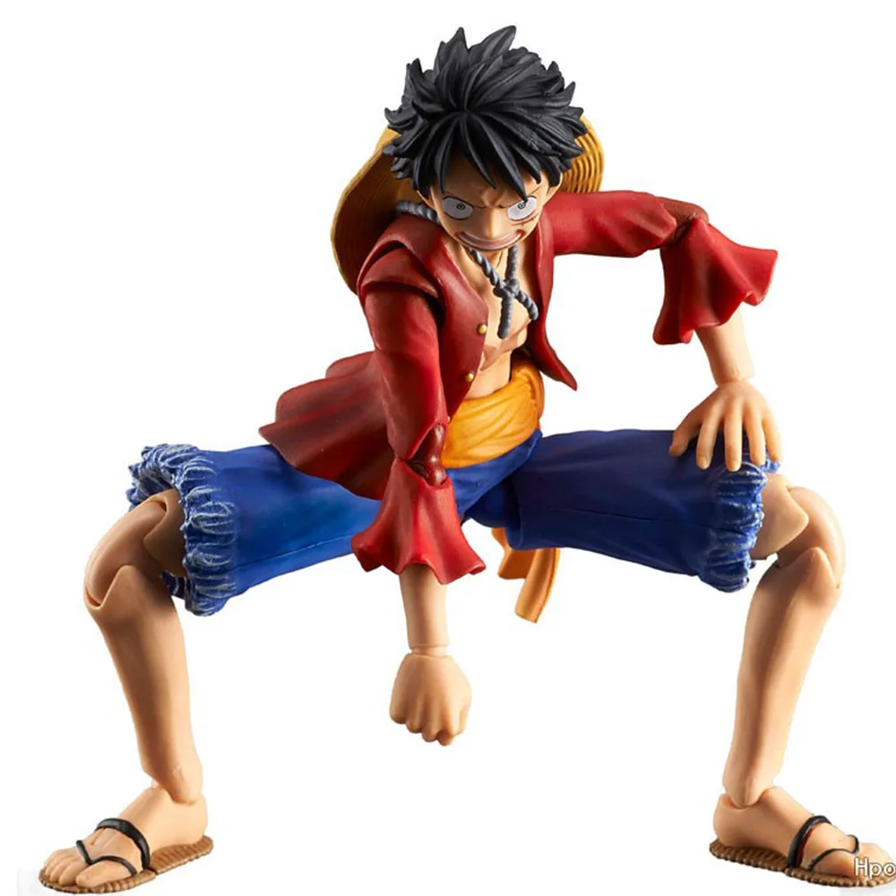 18 سنتيمتر القرد د. لوفي الشكل أنيمي قطعة واحدة المفاصل يمكن أن تتحرك استبدال الذراع الفني جولف لعبة مجسمة هدية جمع الحلي البلاستيكية