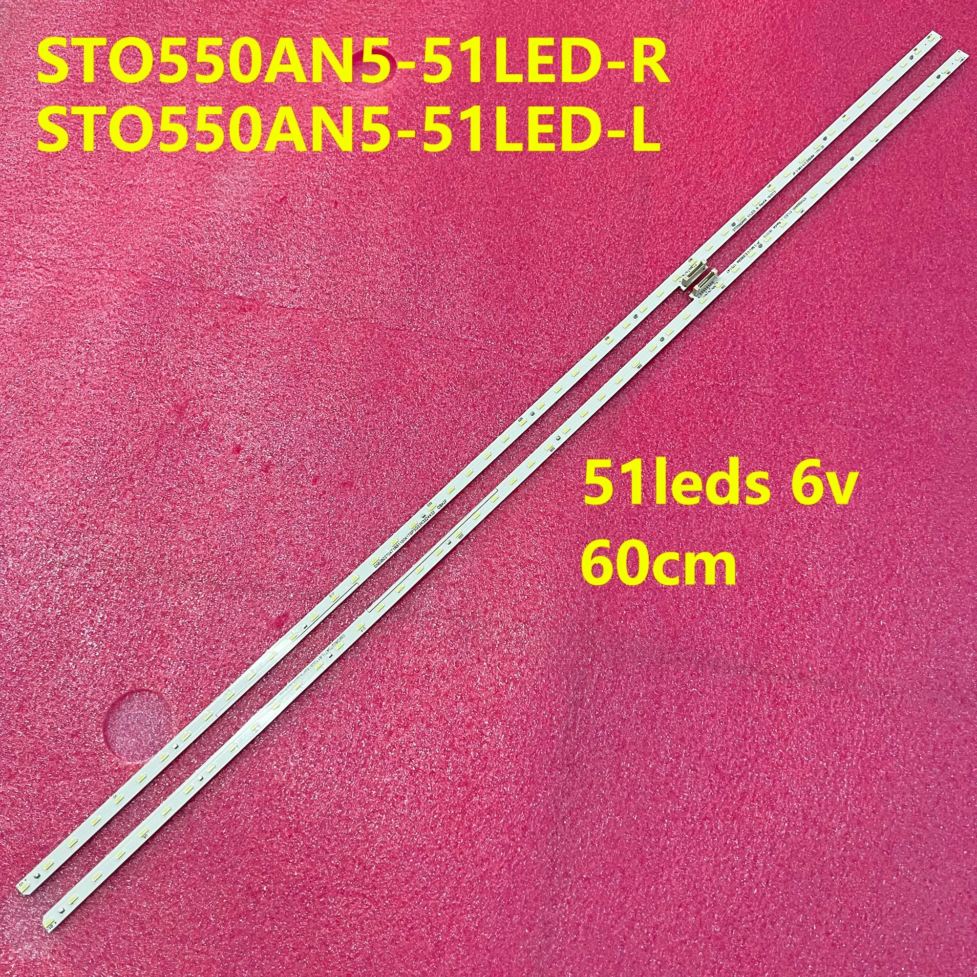 

2шт KD-55X720E KD-55XE7005 KD-55XE7096 KD-55XE7093 KD-55XE7002 STO550AP4_51LED_L_Rev01 R STO550AP5_51LED_L STO550AN5_51LED_L R