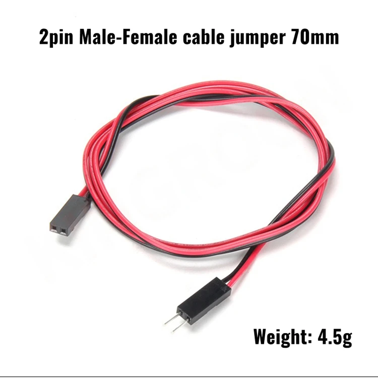 1/5 stücke 2pin 3pin 4pin Stecker auf Buchse Dupont Kabel 70 cm 3D Drucker Dupont Kabel Doppel-kopf Terminal Jumper Draht Dual Headed Linie – Detail 1