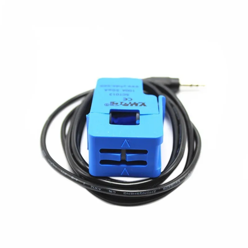 1PCS Split-core Current Transformer 100A 1V Ferrite Core AC current sensor Split SCT-013-000V