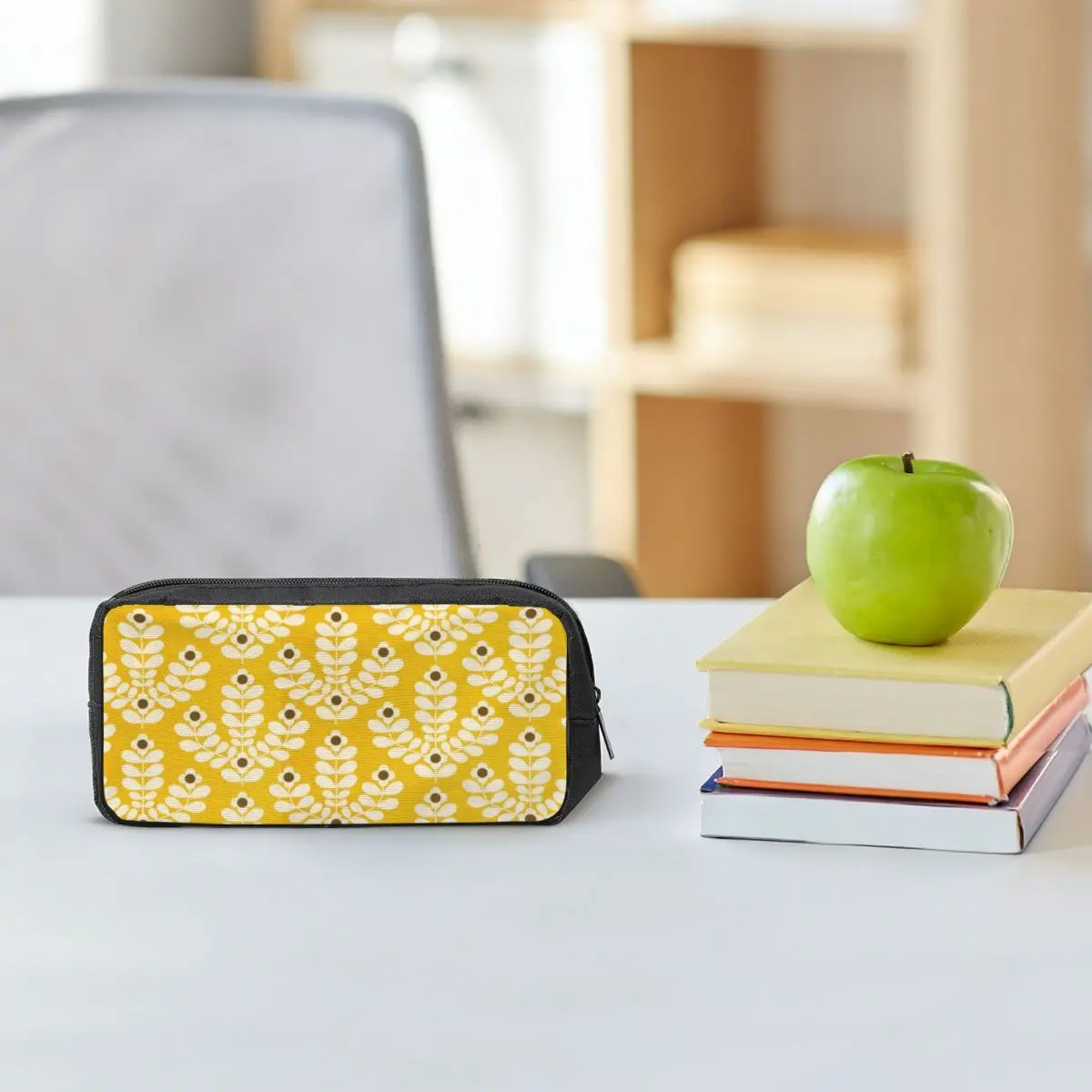 Orla Kiely Abstract Juniper Stem Flowers Pencil Cases for Students School Pen Box Pencil Bag Pencil Pouch Storage Stationery