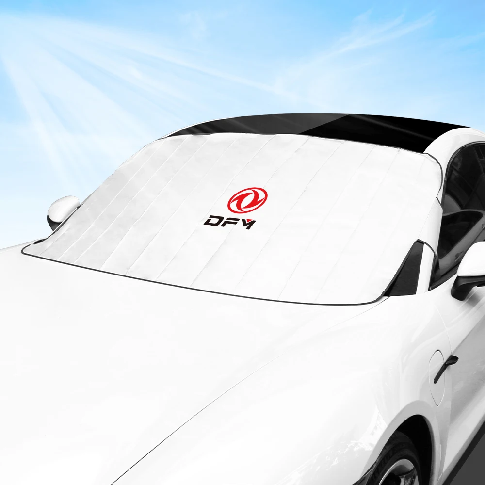 For s30 Dongfeng DFSK glory 580 DFM h30 corss t5l sx5 f507 ax7 Car Front Windshield Cover Anti-uv Sunshade With Suction Cup