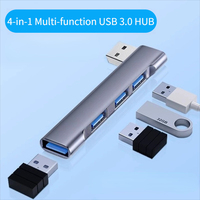4-in-1 USB C HUB 3.0 PD 60W Type C 3.1 Multi Ports USB Splitter OTG Adapter USB HUB For Xiaomi Lenovo Macbook Pro 13 15 Air Pro