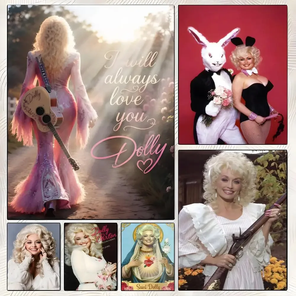 Country singer Dolly Parton Poster Sleek Living Space Accents Current Style Home Wall Decor