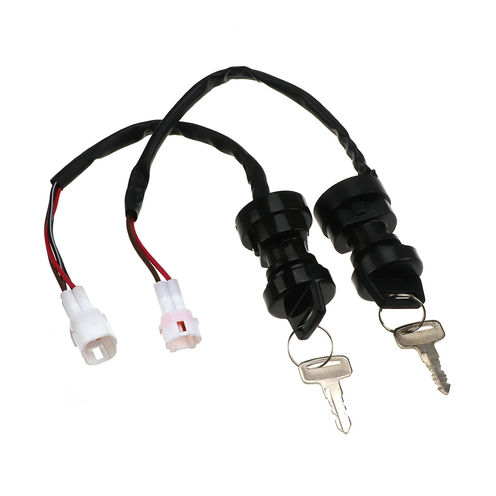 Ignition Key Switch Fit For Yamaha YFM350 Raptor 50 80 Big Bear 350 Warrior Banshee 350 YFZ350 350 Grizzly YFM700 Kodiak YFM400 view 6