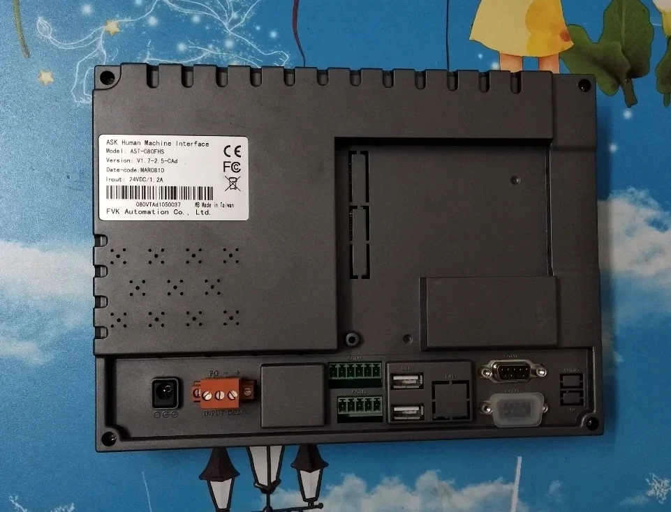 AST-080FHS    touch screen ,  In good working condition, free shipping   a