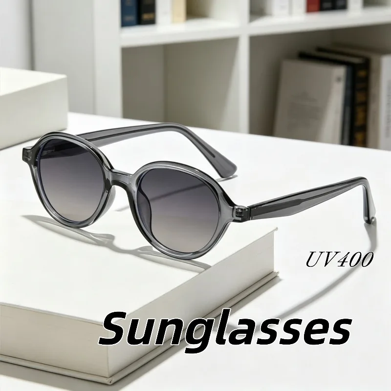 

New Fashion Oval Small Frame Sunglasses High Quality Ultralight Comfortable Anti-UV Sun Glasses Outdoor Fishing Driving Eyewear