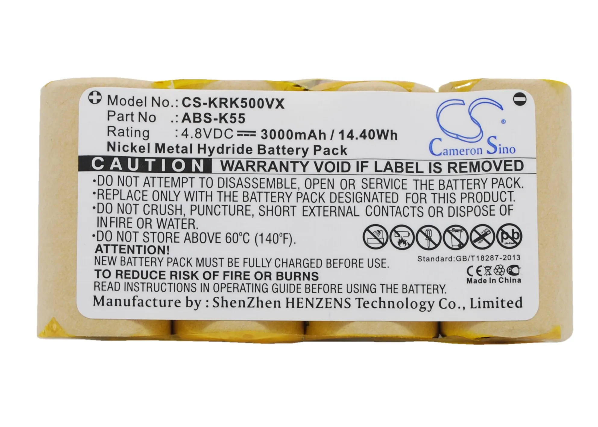 100% New 3000Mah Ba…