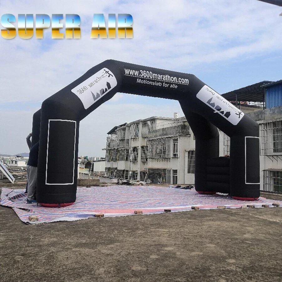 Factory direct sales professional custom portable safety Oxford cloth outdoor inflatable four-legged arch