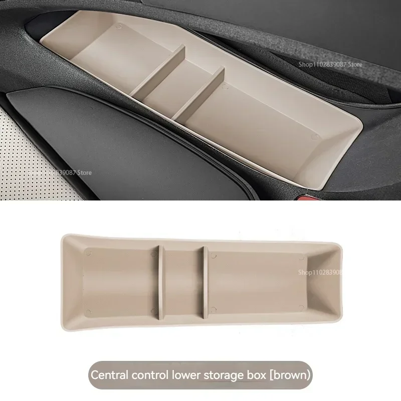 For BYD Dolphin 2023 2024 EV Center Console Organizer Containers Tray Dolphin Accessories Car Central Armrest Storage Box ABS