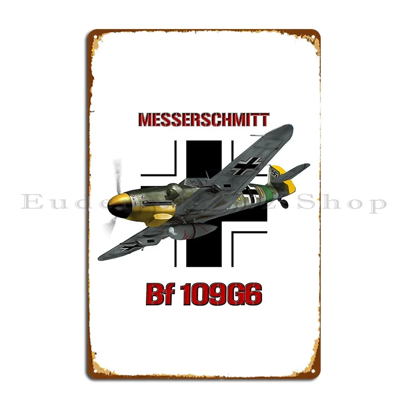 Bf 109G6 Metal Plaq… - image