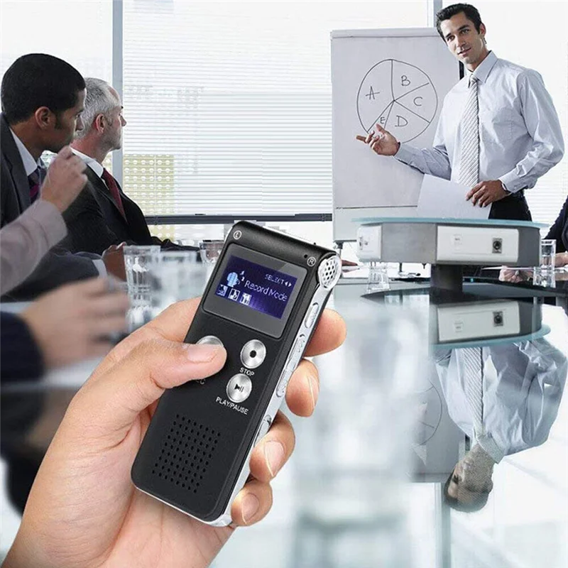 Imagem -04 - Digital Evp Voice Activated Recorder Equipamento Paranormal Usb us 8gb Preto