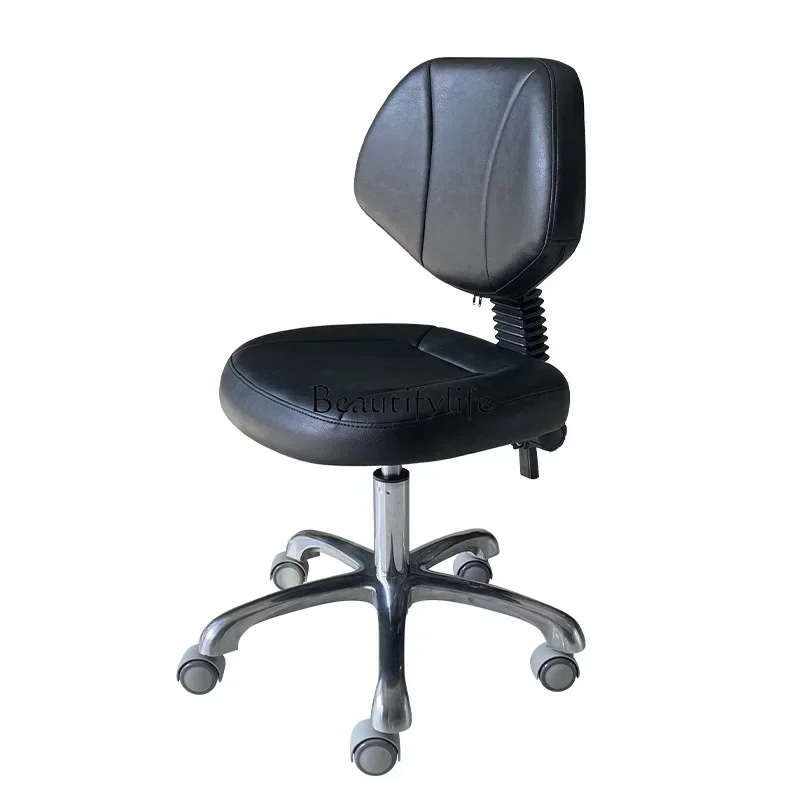 

FG17Working Lifting Rotating Barber Chair Tattoo Beauty Shop Technician Stool Pulley