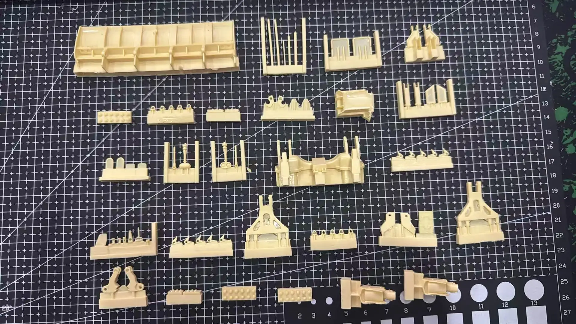 1/35 Cast Resin Model Modification, LF1140IDF Modified M60 Deposit, Unpainted