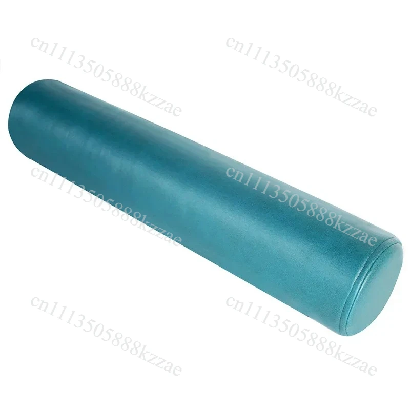 Waterproof PU 50/60cm Simulation Leather Waterproof Oil Wax Sofa Candy Pillow Cylindrical Neck Cushion Lumbar Pillow Foot Pad