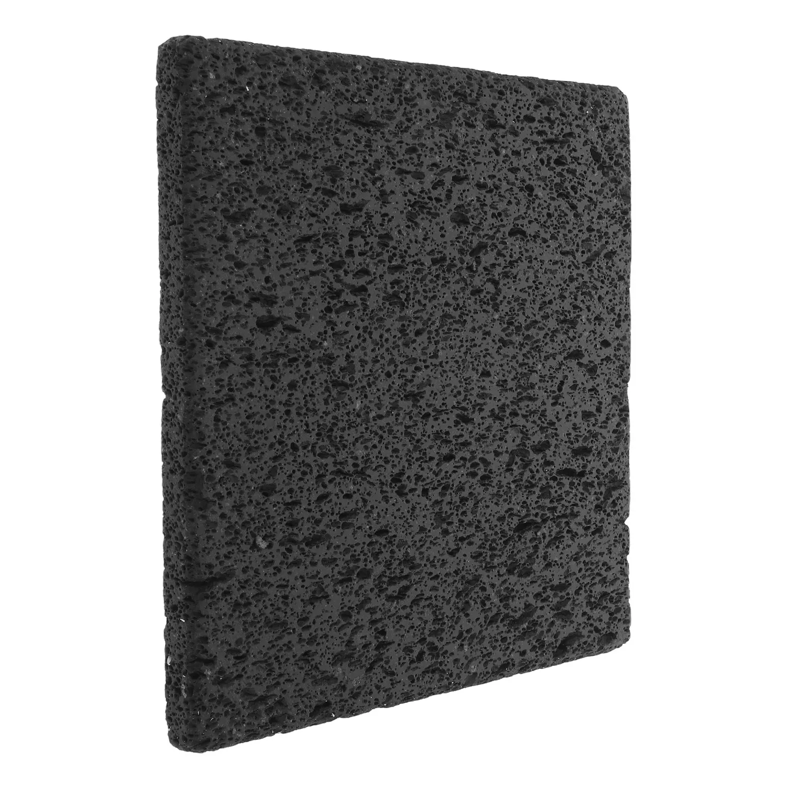 Plancha de Piedra Volcánica para Barbacoa Coreana, 7.9x7.9x0.6, Piedra para Cocinar a la Parrilla, para Carne, Mariscos y Verduras