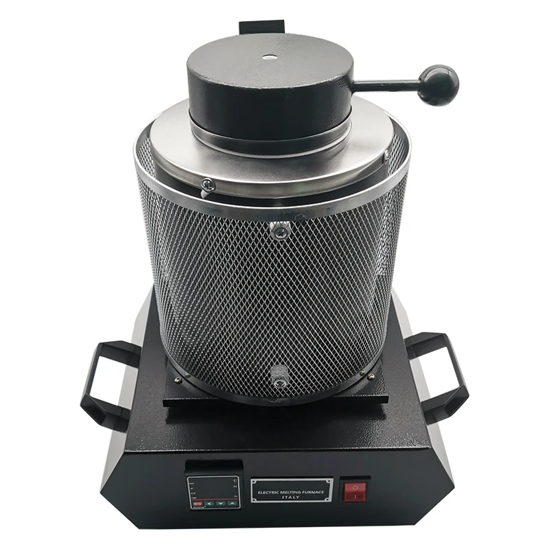 3KG Digital Gold Melting Furnace Machine Heating Capacity 2100W Casting Refining Precious Metal Silver Jewelry Casting Tool
