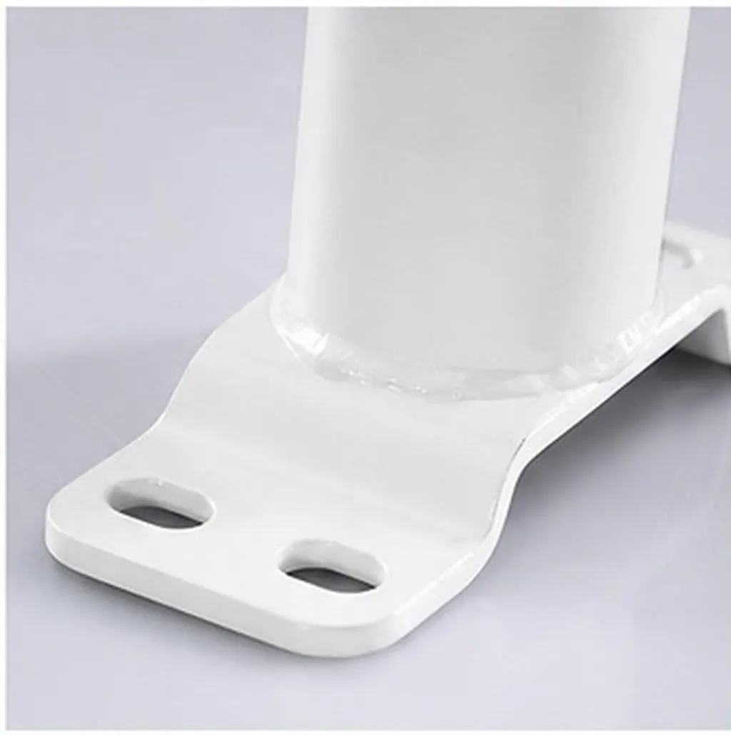 2Pcs Solar Street Light Bracket Heavy Duty Pole Mount Extension Arm for Courtyard Street Lamp Stability Enhanced Illumination