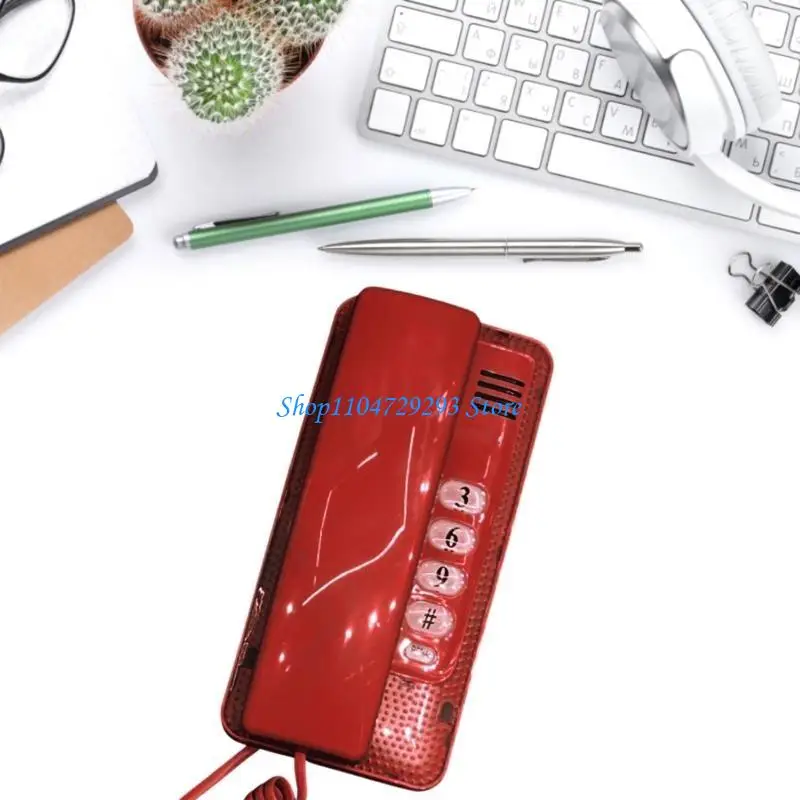 Y2GD Corded Telephone Desktop Telephone Fixed Telephone Caller Telephone Front Desk